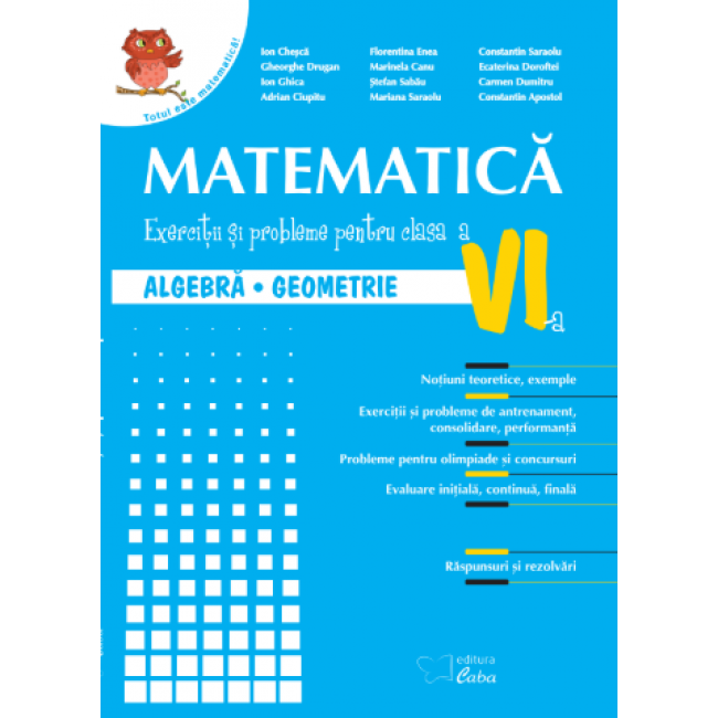 Matematica Culegere Pentru Clasa A VI a matematica-culegere-pentru-clasa-a-vi-a